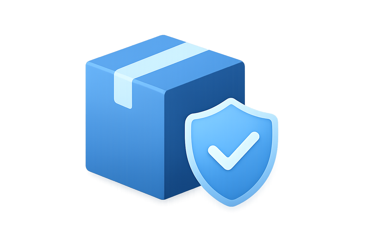 box has to be bigger than the shield, shield to the right box at left behind it and not so dark blue