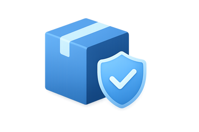 box has to be bigger than the shield, shield to the right box at left behind it and not so dark blue